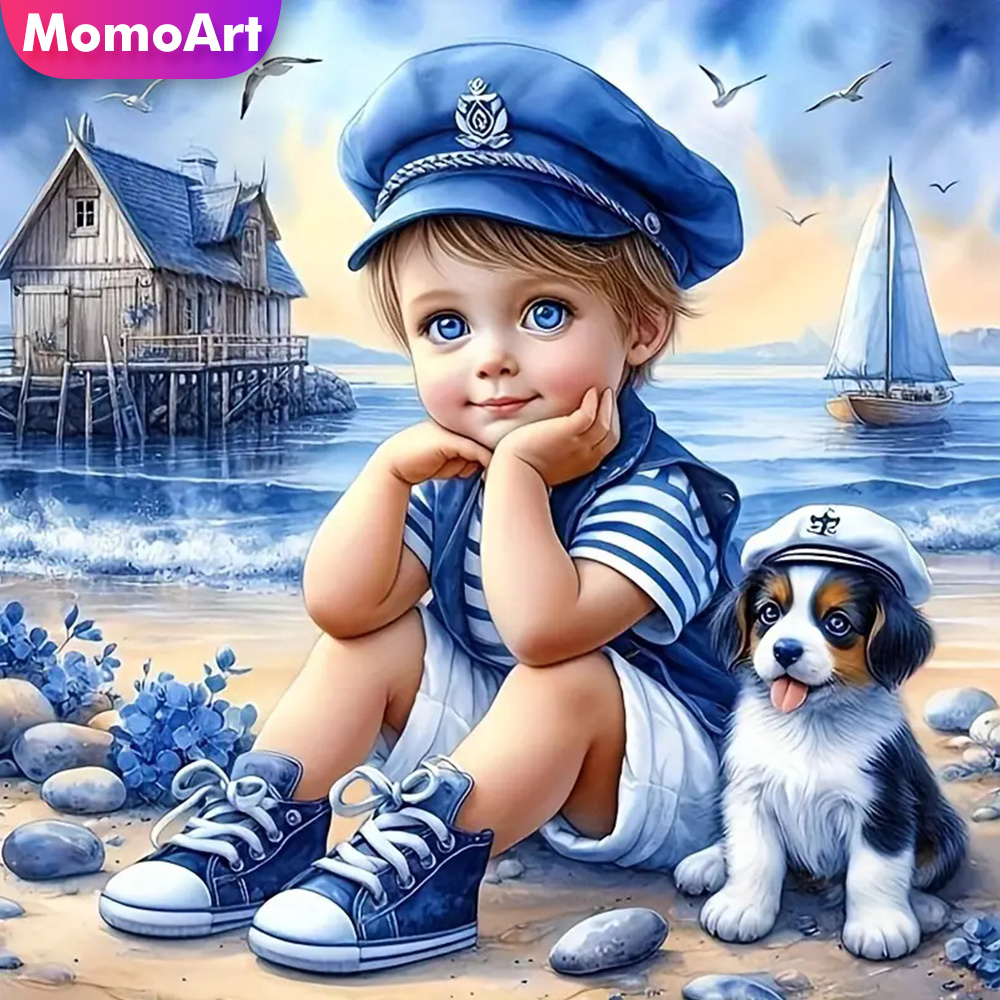 Embroidery Room - Momoart Pittura piena di diamanti Kid