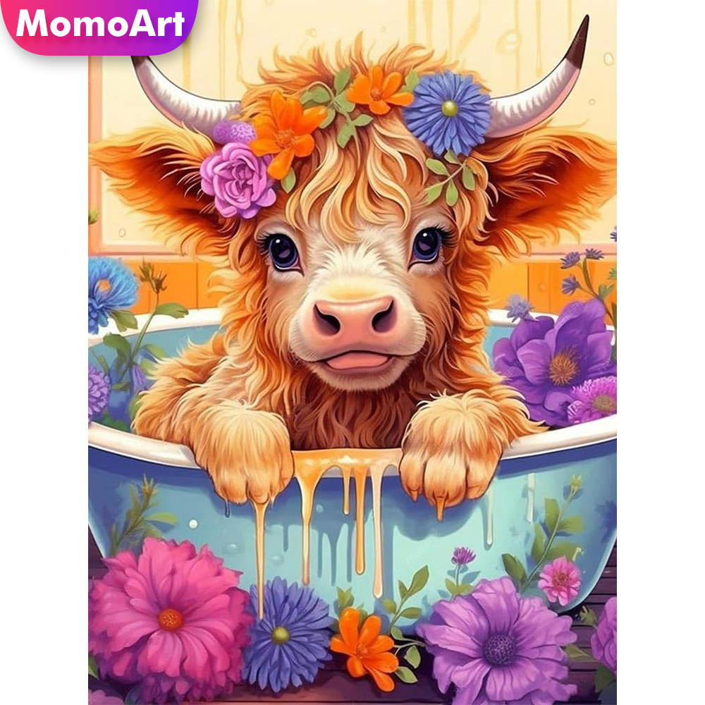 Embroidery Unique Design - Momoart Punto Croce Contato, Ricamo Animale