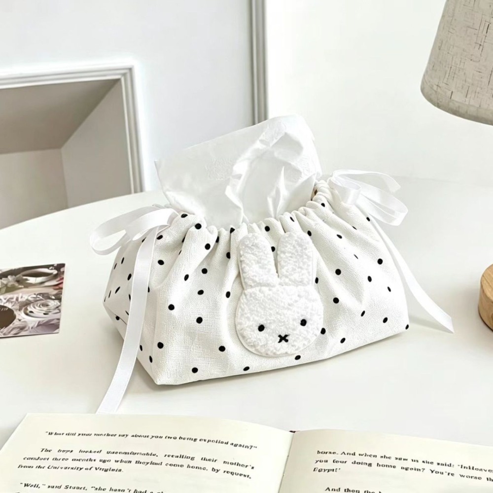 Embroidery Room - Simpatico Portafazzoletti con Ricamo Miffy a