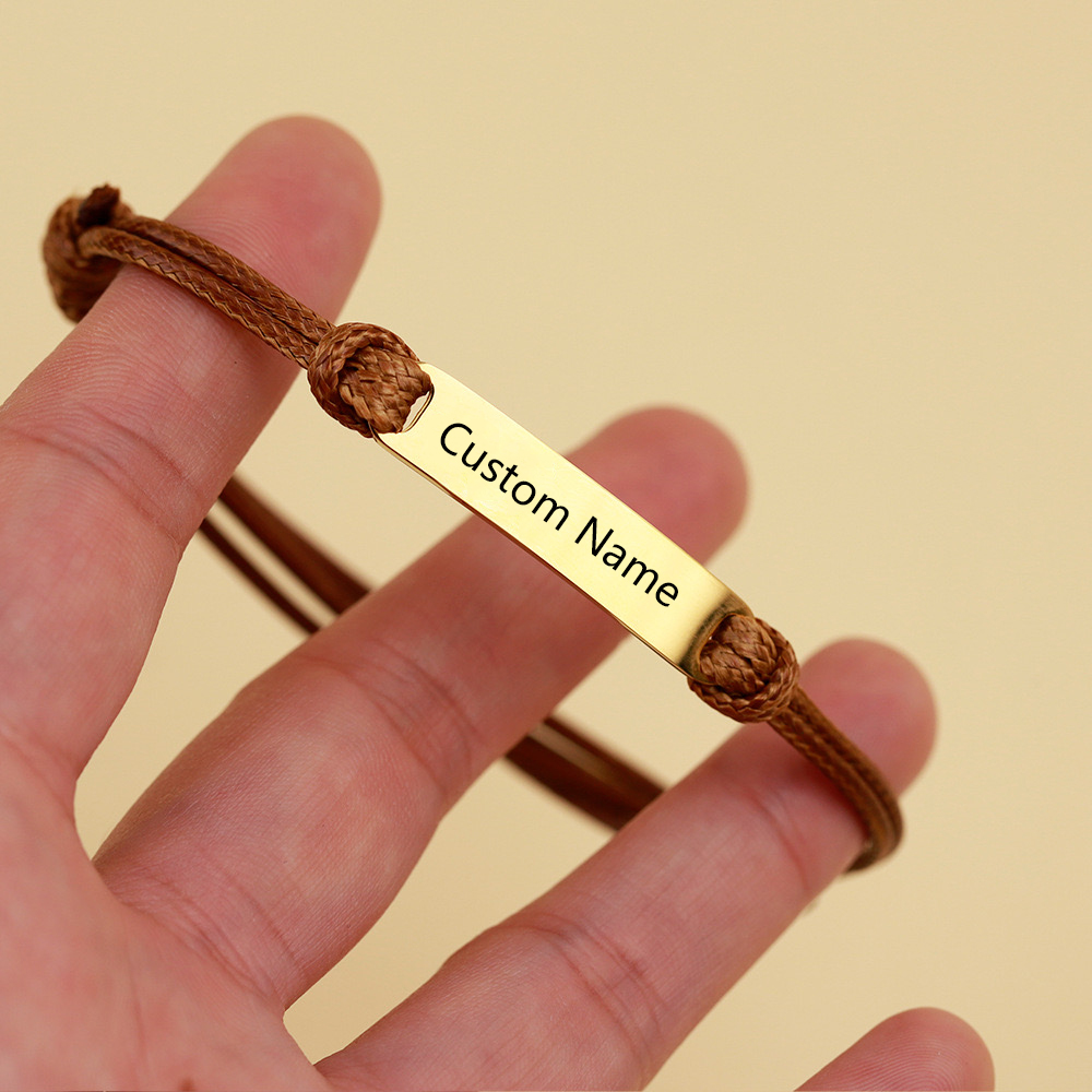 Bracciale con nome personalizz - Embroidery Alphabet recensione e prezzo