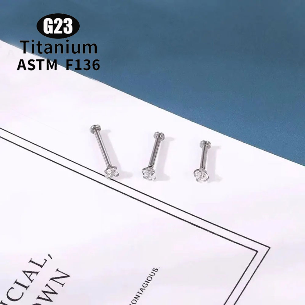 ASTM F136 Titanio Push Pin 5A  - Embroidery Lips recensione e prezzo