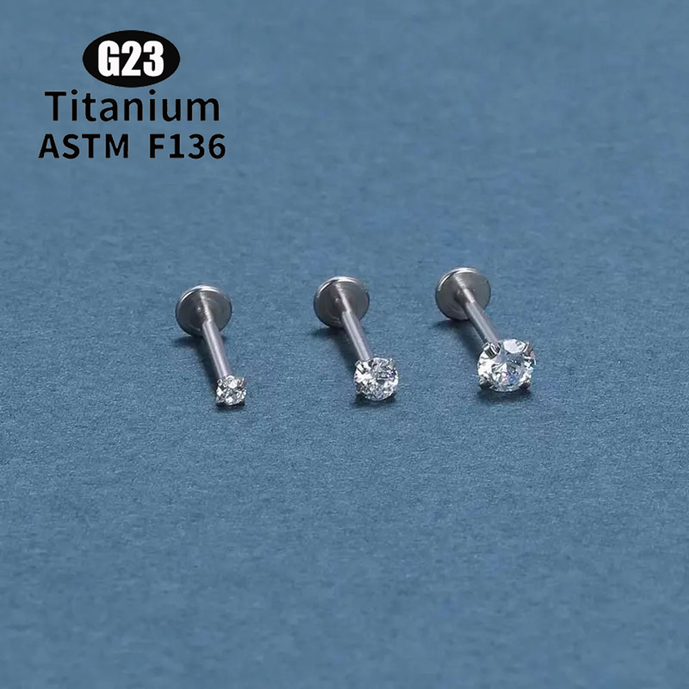 ASTM F136 Titanio Push Pin 5A  - Embroidery Lips recensione e prezzo