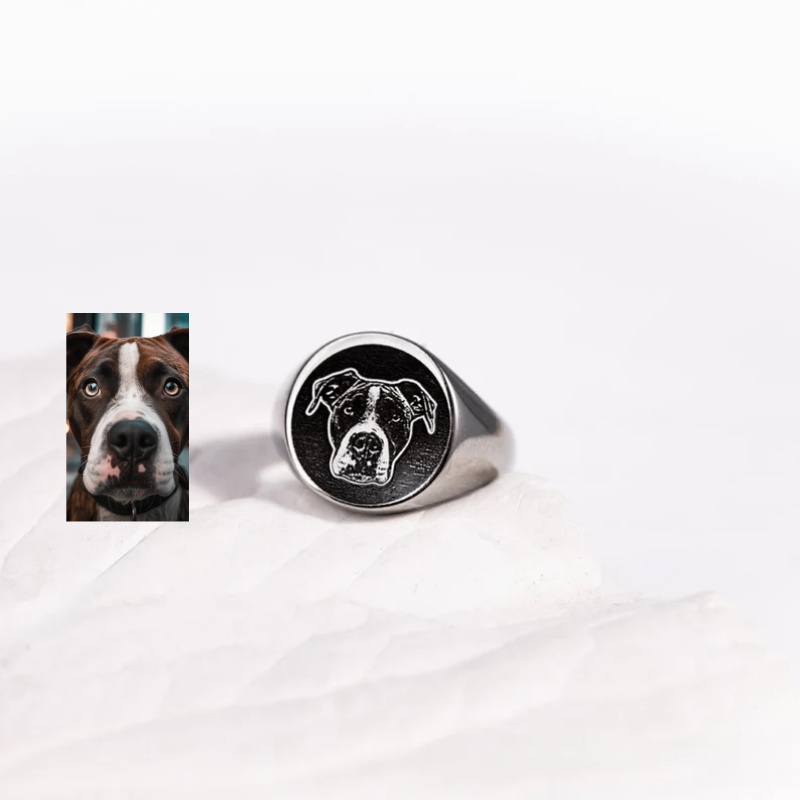 Anello con incisione personali - Embroidery Alphabet recensione e prezzo