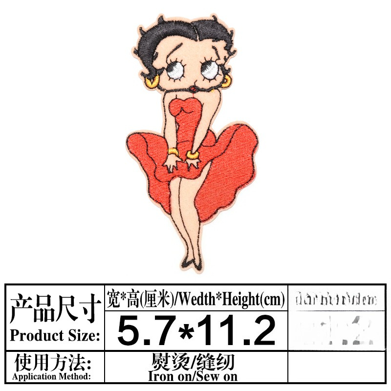Patch Betty Boop ad alta inten - Embroidery Patches recensione e prezzo