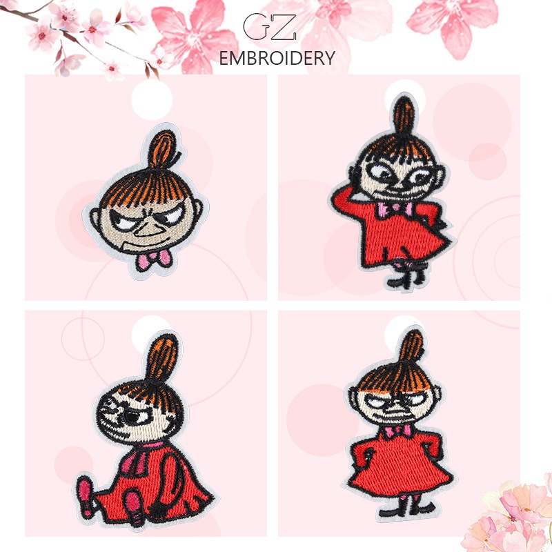 Toppe Ricamate Moomin Cartone  - Embroidery Patches recensione e prezzo