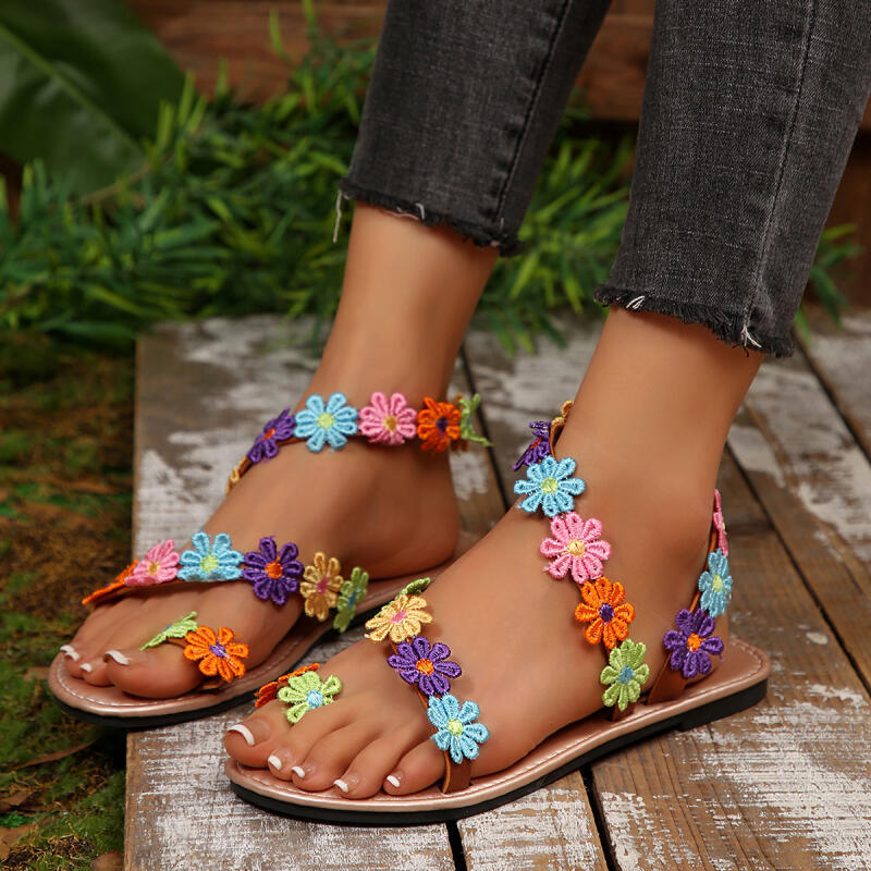 Sandali Donna Bohemien con Ric - Embroidery Designer recensione e prezzo