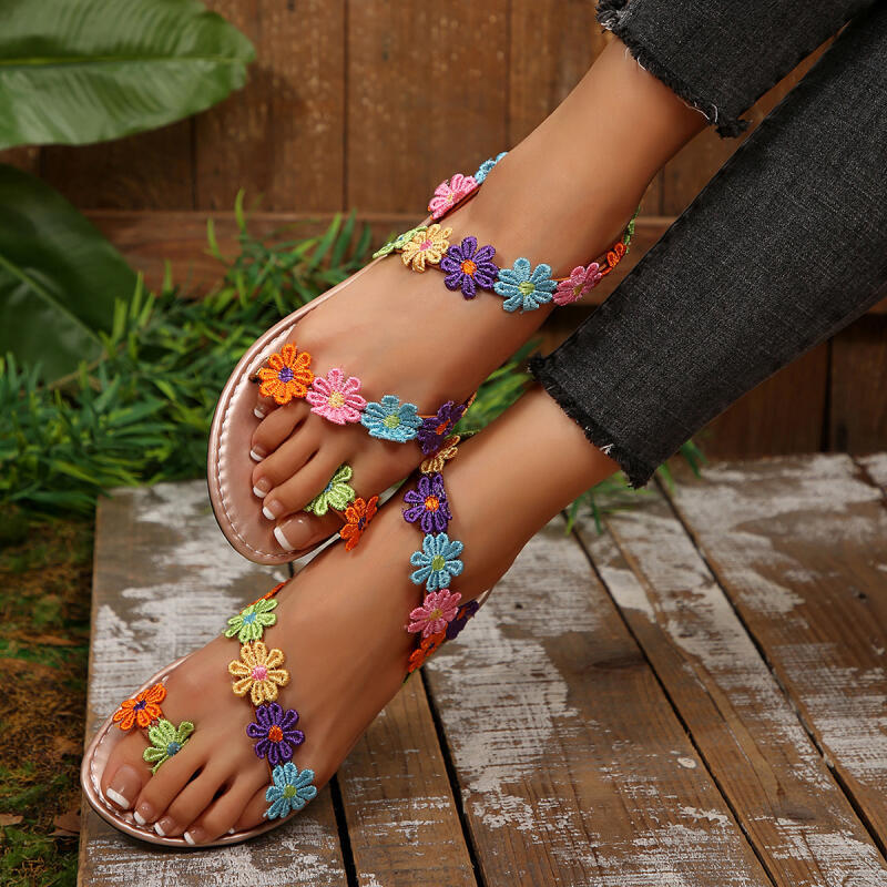 Sandali Donna Bohemien con Ric - Embroidery Designer recensione e prezzo