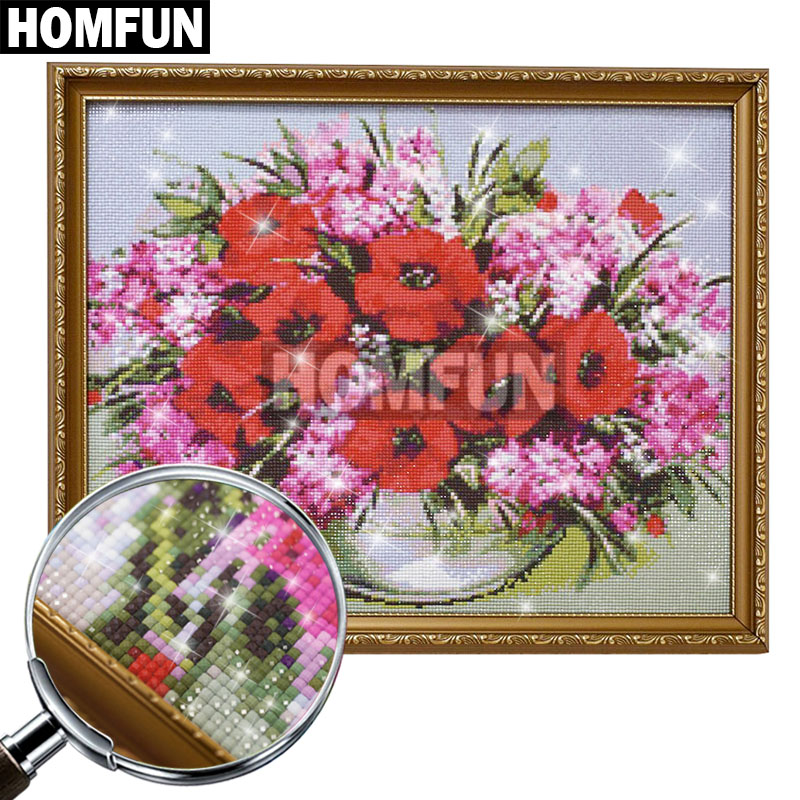 HOMFUN Ricamo pieno di diamant - Embroidery Roll Pattern recensione e prezzo