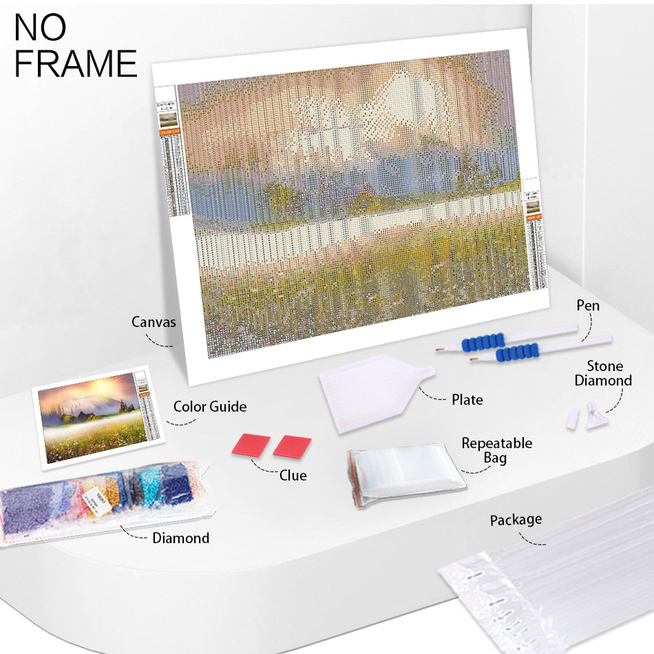 CHENISTORY 5D pittura diamante - Embroidery Roll Pattern recensione e prezzo