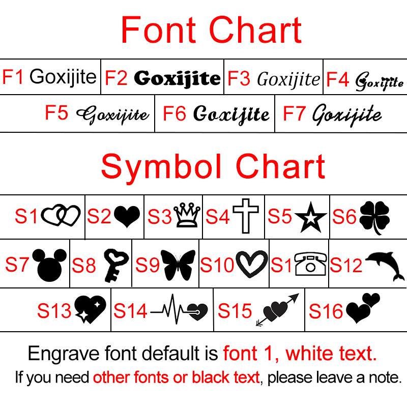 Goxijite Bracciale con foto oc - Embroidery Alphabet recensione e prezzo