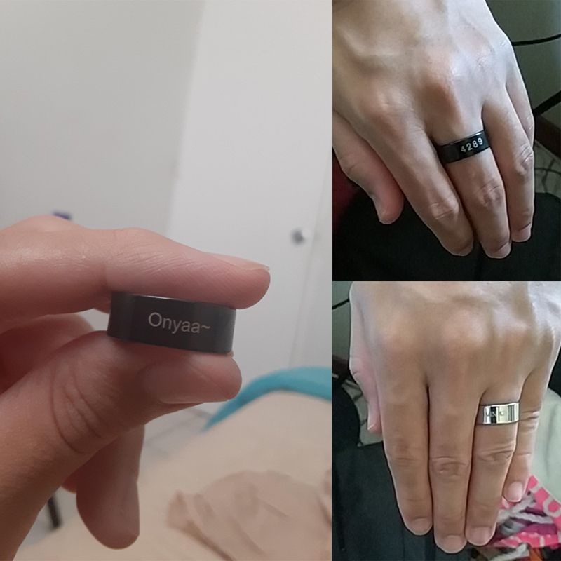 Anello personalizzato in accia - Embroidery Alphabet recensione e prezzo