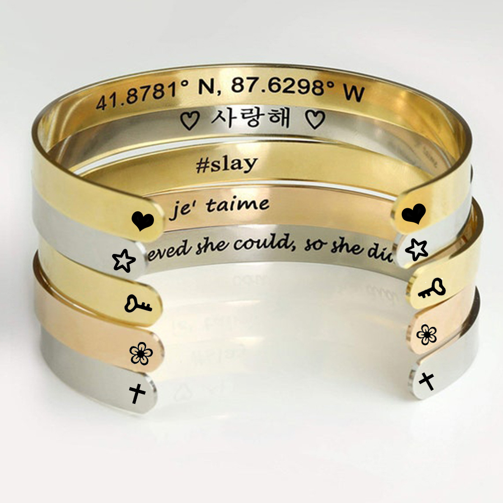 Bracciali Personalizzati con I - Embroidery Alphabet recensione e prezzo