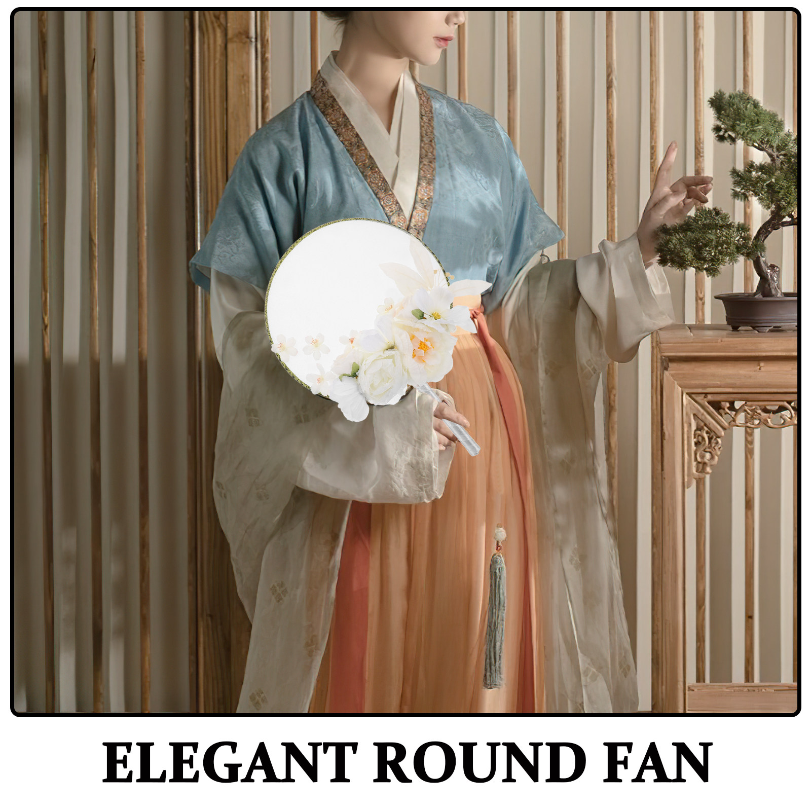 Nuovo Ventaglio Rotondo in Sti - Embroidery Room recensione e prezzo