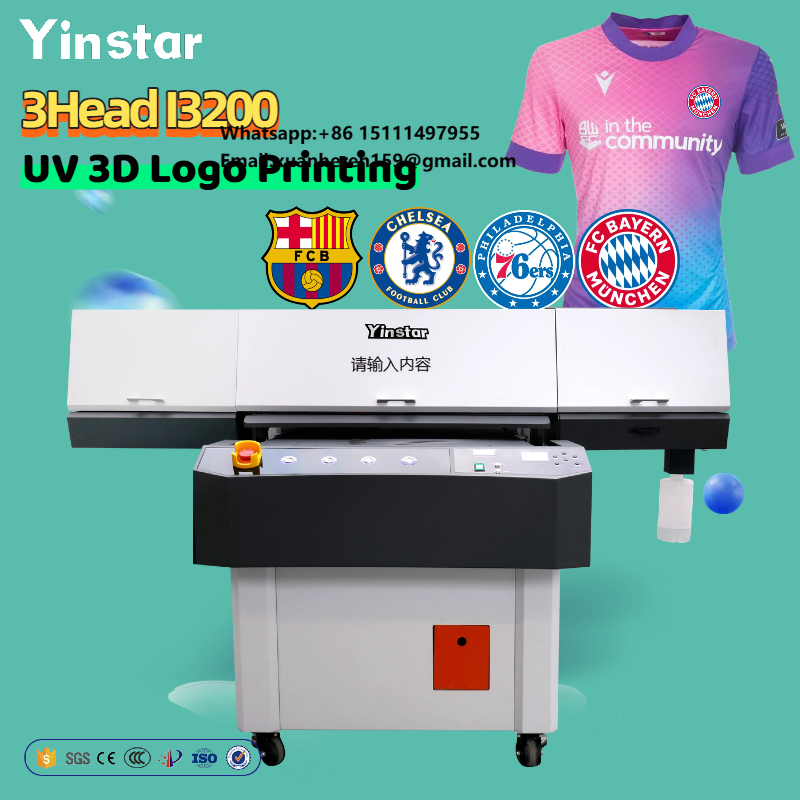 Stampante UV DTF 3D Yinstar pe - Embroidery Patches recensione e prezzo