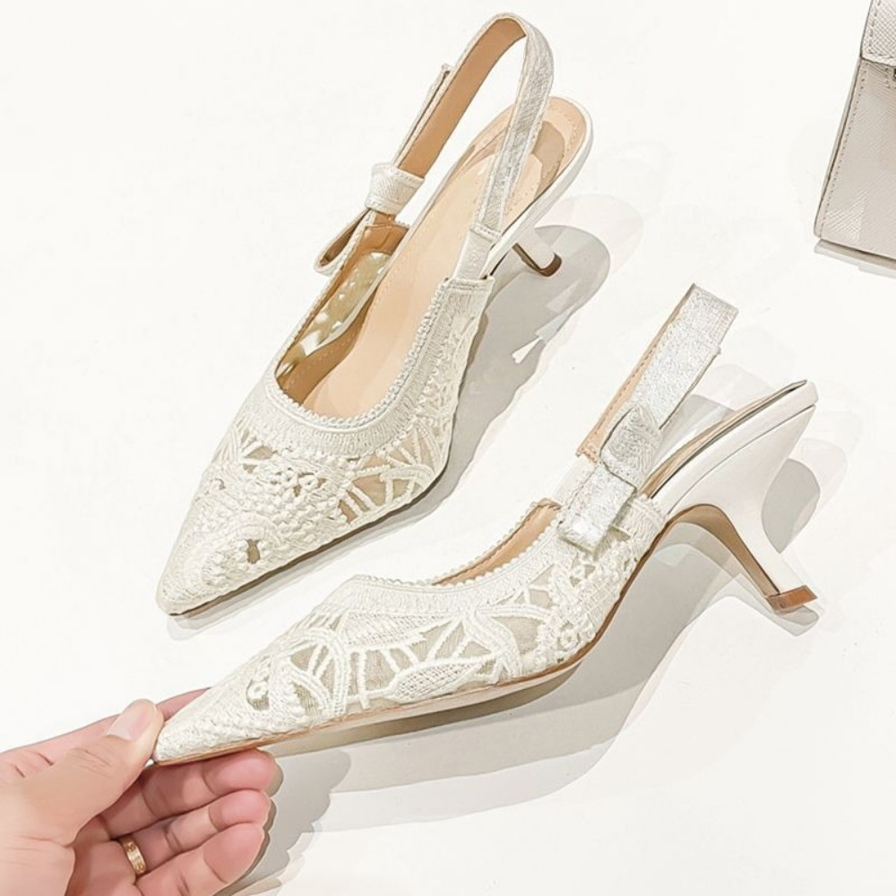 Sandali con Tacco Alto in Vera - Embroidery Wedding recensione e prezzo